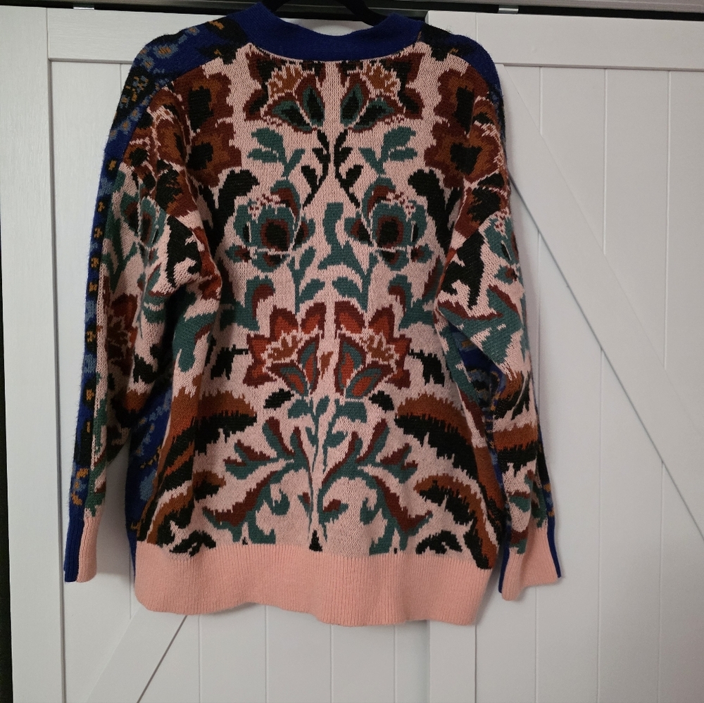 Farm Rio Mixed Prints Cardigan - Picture 8 of 8